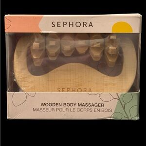 Sephora Natural Wood Body Massager - Light Wood
